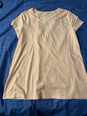 No Boundaries Pale Pink Short Sleeve Crewneck Tee